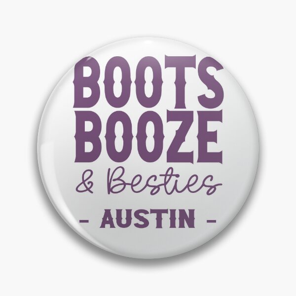 Item preview, Austin Bachelorette Party Lavender Boots Booze and Besties Country Western Design designed and sold by mysticblvd.