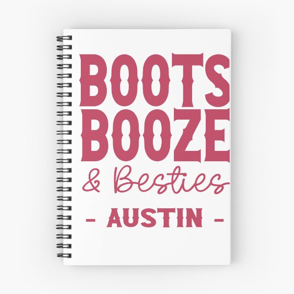 Item preview, Austin Bachelorette Party Magenta Pink Boots Booze and Besties Country Western Design designed and sold by mysticblvd.