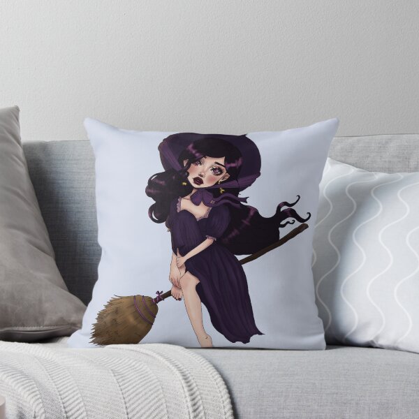 Item preview, Witchy Broom Sticker Witch Artwork designed and sold by Jenna Wing-Hu.