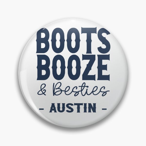 Item preview, Austin Bachelorette Party Navy Blue Boots Booze and Besties Country Western Design designed and sold by mysticblvd.