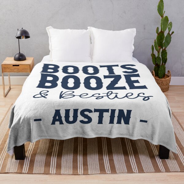 Item preview, Austin Bachelorette Party Navy Blue Boots Booze and Besties Country Western Design designed and sold by mysticblvd.