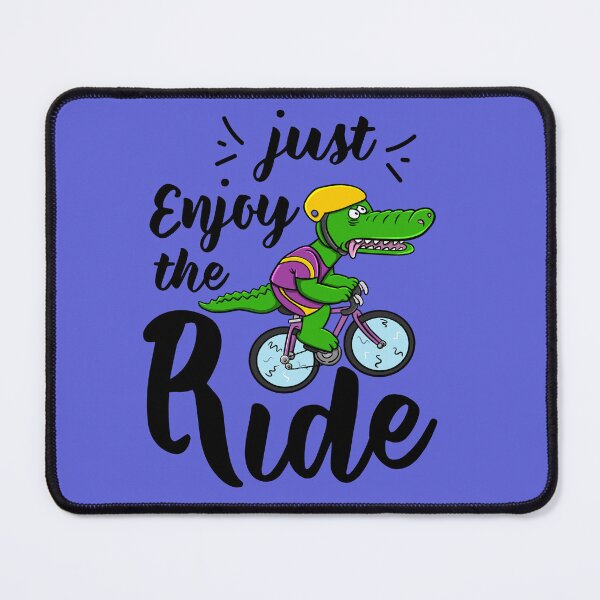 Item preview, Just enjoy the ride : crocodile riding a bike designed and sold by ImaginarStore.