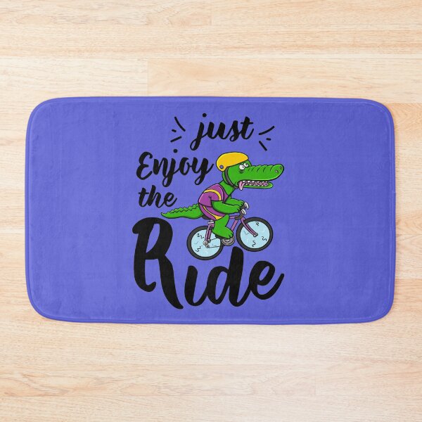 Item preview, Just enjoy the ride : crocodile riding a bike designed and sold by ImaginarStore.
