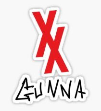 DUBBLE X GUNNA Sticker