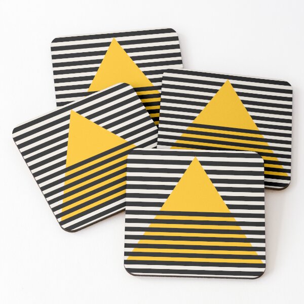 Item preview, Bauhaus Exhibition Print, Bauhaus Wall Art ark yellow triangle, Bauhaus Exhibition Wall Decor designed and sold by re-make-.