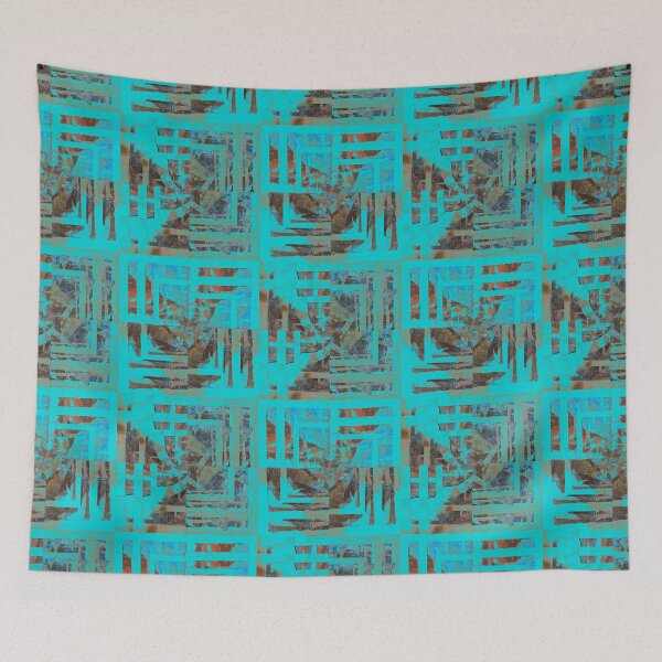 Item preview, Paper Frames - blue/brown designed and sold by PurpleSandpiper.