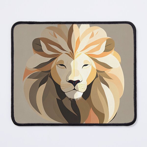 Item preview, Minimalist Boho Lionhead Decor designed and sold by BohoRhapsody.