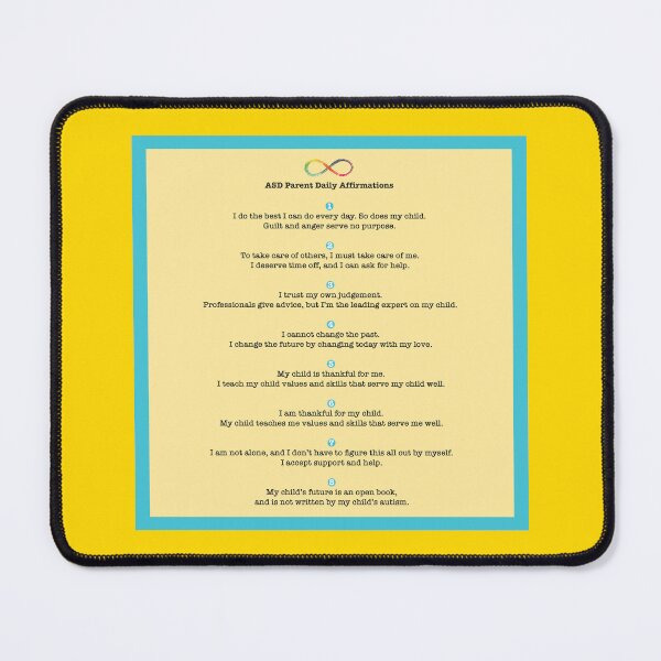 Item preview, ASD Parent Daily Affirmations designed and sold by JulesXenDesign.