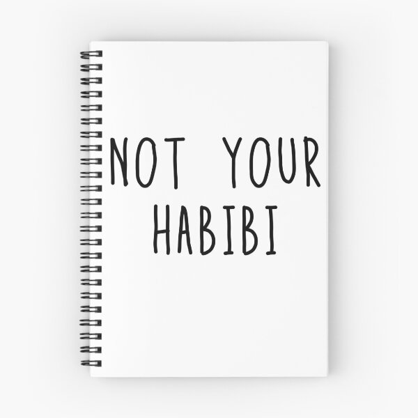 Item preview, Not Your Habibi Habibti Baby Tee Shirt arab muslim feminist gift protest against cat calling women arabi arab arabs designed and sold by bader571shop.