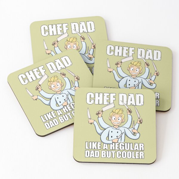 Item preview, Chef dad like a regular dad but cooler: Grill Master Dad  Cooking up Memories designed and sold by ImaginarStore.