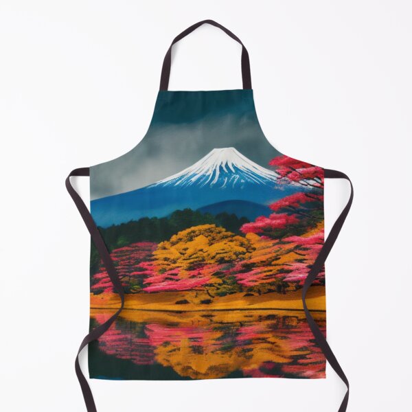 Item preview, Mystical Moonrise - Twilight Over the Valley - Japanese landscape designed and sold by WBP Mart.