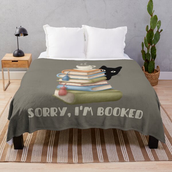 Item preview, Sorry Im Booked Cat designed and sold by SunfullyYours.