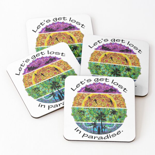 Item preview, Let's get lost in paradise designed and sold by LeilaneDesigns.