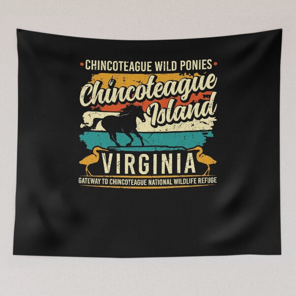 Item preview, Chincoteague Island Wild Ponies Virginia Vacaciones Recuerdo designed and sold by Sinful Charm.