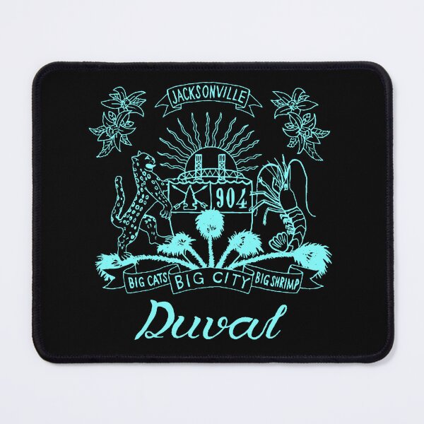 Item preview, Duval Crest - Teal Lettering on Black designed and sold by DuvalCrest.