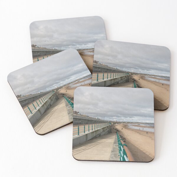 Item preview, The Beach and Promenade at Whitley Bay designed and sold by Violaman.