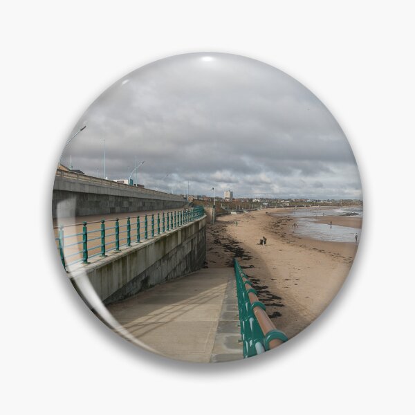 Item preview, The Beach and Promenade at Whitley Bay designed and sold by Violaman.