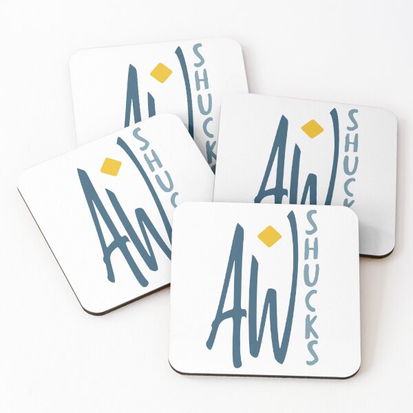 Item preview, Cornhole Pun Aw Schucks designed and sold by whyitsme.