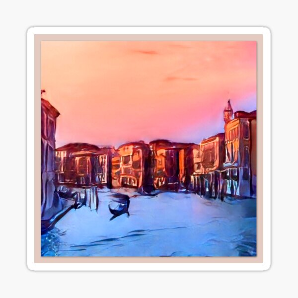 Vista previa del artículo con la obra «Venecia, Canale Grande», diseñado y vendido por angel1.
