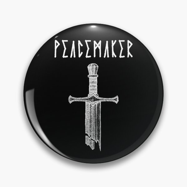 Item preview, Peacemaker Gothic Broken Sword Runes designed and sold by thecamphillips.