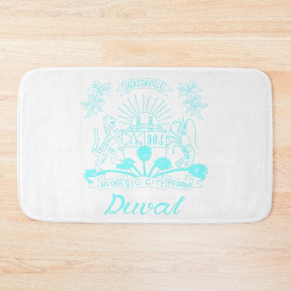 Item preview, Duval Crest - Teal Lettering on Black  designed and sold by DuvalCrest.