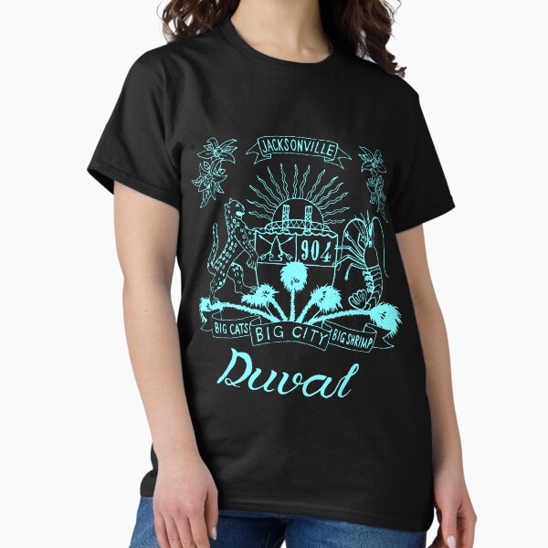 Item preview, Duval Crest - Teal Lettering on Black  designed and sold by DuvalCrest.