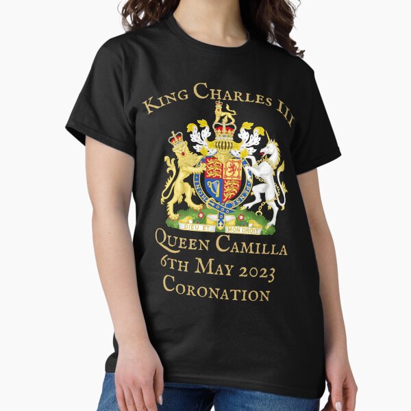 Item preview, KING CHARLES III QUEEN CAMILLA CORONATION DAY LOGO 6TH MAY 2023  designed and sold by Krafty  Arts Studio.