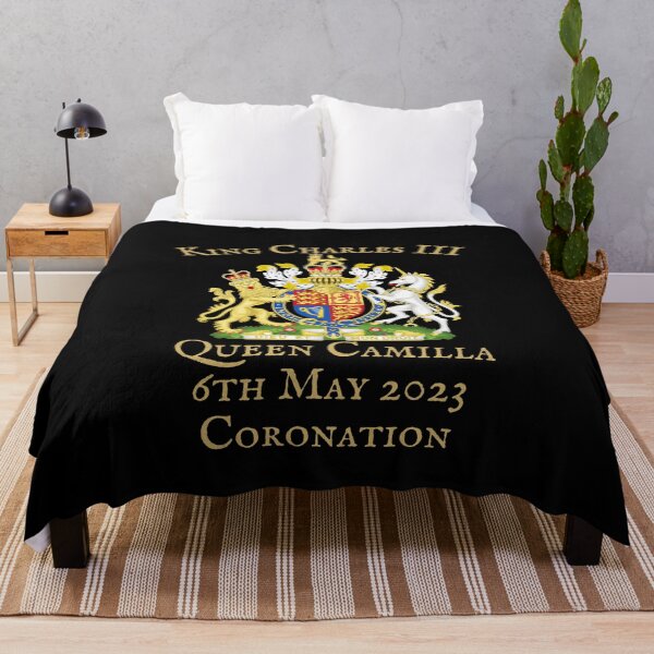 Item preview, KING CHARLES III QUEEN CAMILLA CORONATION DAY LOGO 6TH MAY 2023  designed and sold by Krafty  Arts Studio.