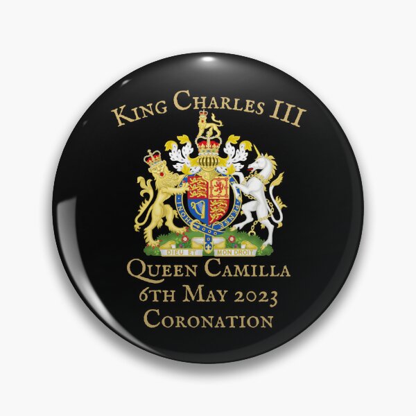 Item preview, KING CHARLES III QUEEN CAMILLA CORONATION DAY LOGO 6TH MAY 2023  designed and sold by Krafty  Arts Studio.