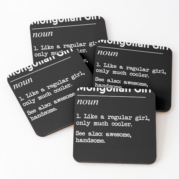 Item preview, Mongolian Girl Funny Definition designed and sold by MrEddie10.