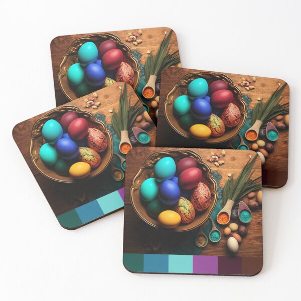 Item preview, Beautiful colored eggs for easter designed and sold by Mar Es.