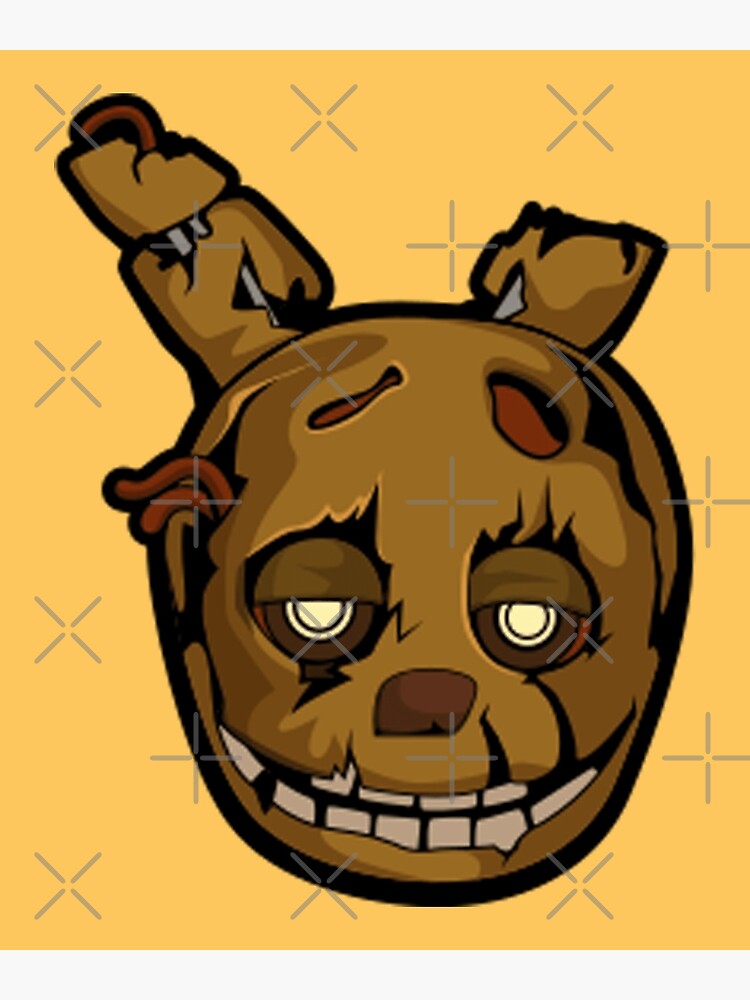 five nights at freddys fnaf freddys freddy fazbear cute 2d cartoon,anime  Chibi Poster for Sale by ARMASTRK