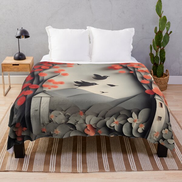 Item preview, Bird House in Paper art style designed and sold by FormFinder.