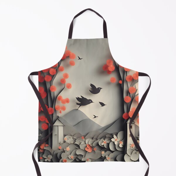Item preview, Bird House in Paper art style designed and sold by FormFinder.