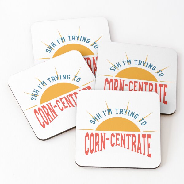 Item preview, Cornhole Pun Shh I'm Trying to Corn-centrate designed and sold by whyitsme.