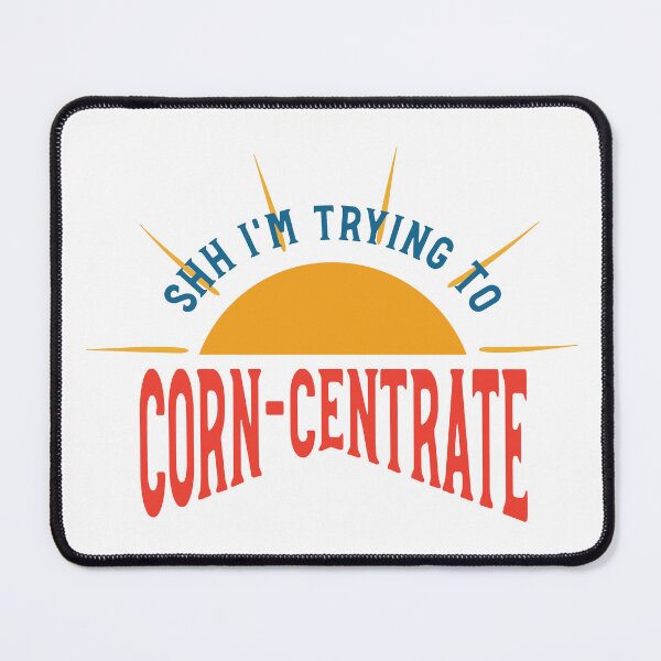 Item preview, Cornhole Pun Shh I'm Trying to Corn-centrate designed and sold by whyitsme.