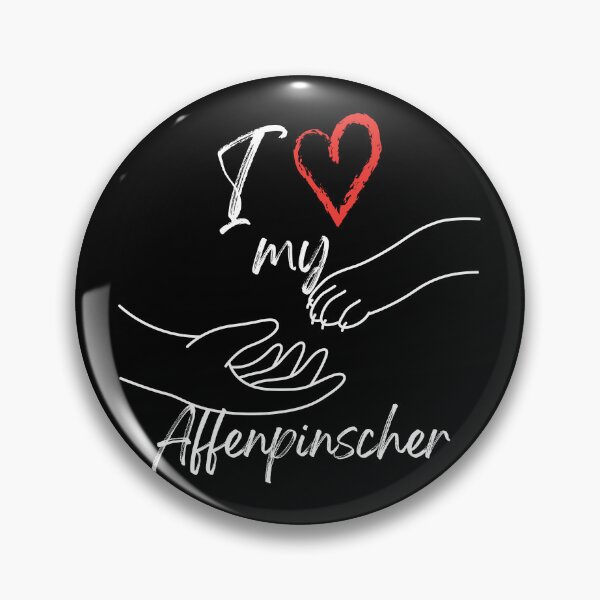 Item preview, I Love My Affenpinscher Dog Art  designed and sold by TheWildFlix.