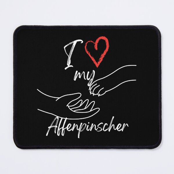 Item preview, I Love My Affenpinscher Dog Art designed and sold by TheWildFlix.