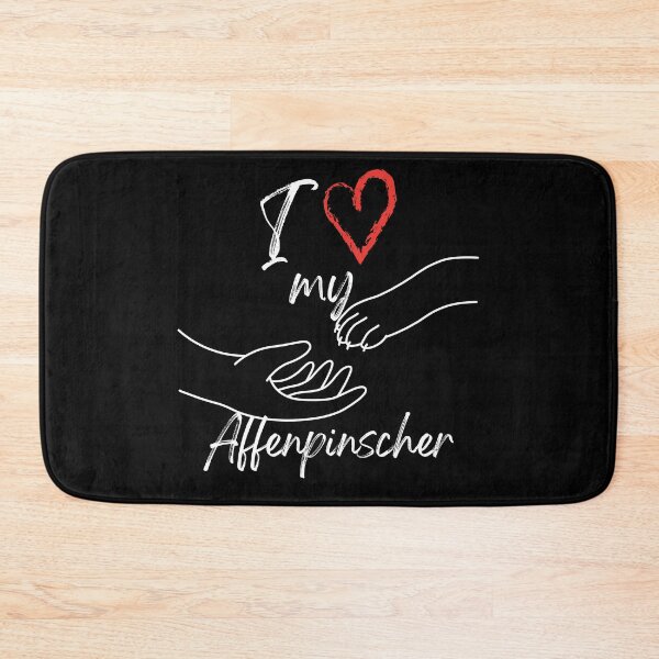 Item preview, I Love My Affenpinscher Dog Art  designed and sold by TheWildFlix.