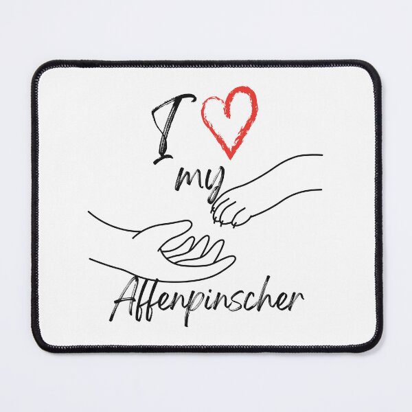 Item preview, I Love My Affenpinscher Dog Art 2 designed and sold by TheWildFlix.