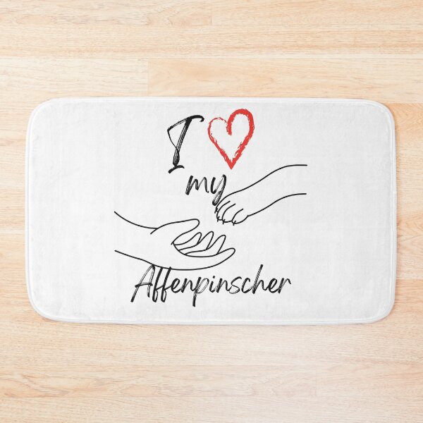 Item preview, I Love My Affenpinscher Dog Art 2 designed and sold by TheWildFlix.