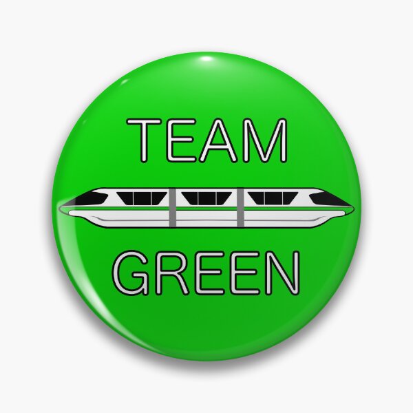 Artikelvorschau, Team Green Monorail entworfen und verkauft von Uncle-Orville.