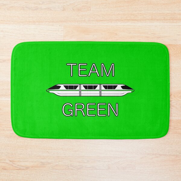 Item preview, Team Green Monorail designed and sold by Uncle-Orville.