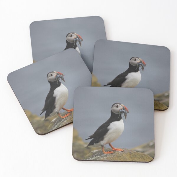 Item preview, Puffin with Fish designed and sold by CharlotteMorse.