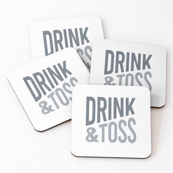 Item preview, Cornhole Saying Drink & Toss designed and sold by whyitsme.