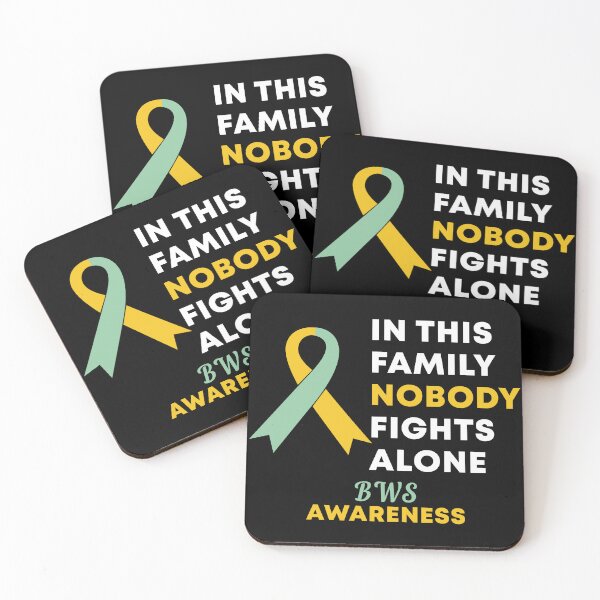 Item preview, In This Family Nobody Fights Alone BWS Awareness designed and sold by Color-Sparkle.