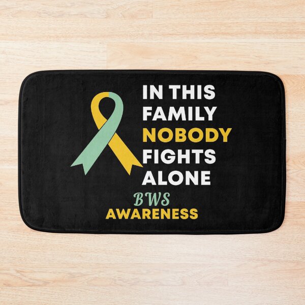 Item preview, In This Family Nobody Fights Alone BWS Awareness designed and sold by Color-Sparkle.