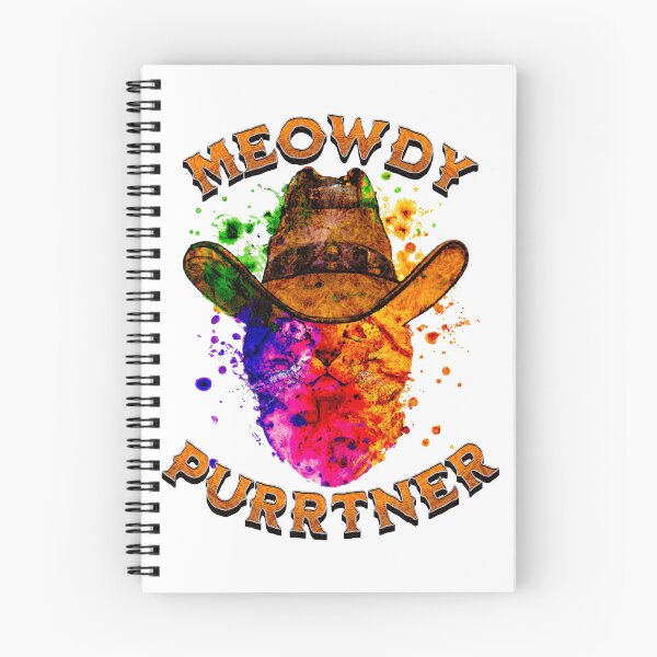 Item preview, Meowdy Purrtner - Cat in a Cowboy Hat designed and sold by Rich Summers Art.