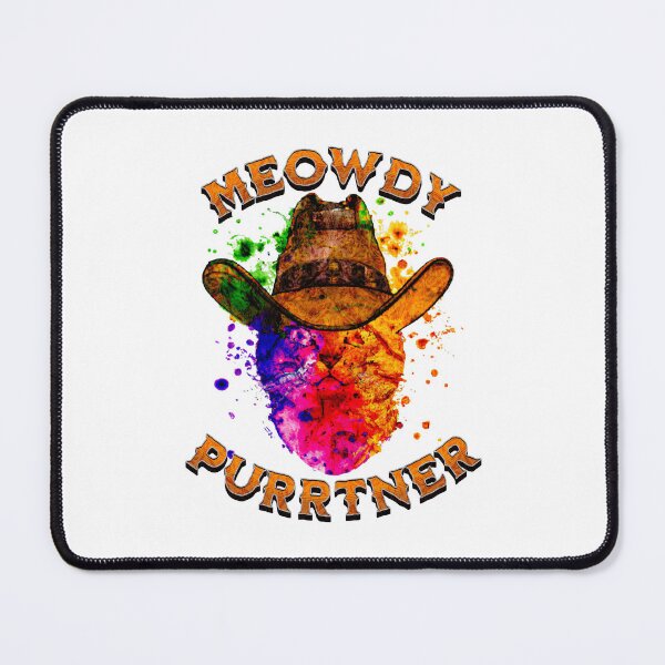 Item preview, Meowdy Purrtner - Cat in a Cowboy Hat designed and sold by Rich Summers Art.