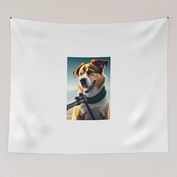 Item preview, Cute Dog With A Gun designed and sold by Deadlyhal.